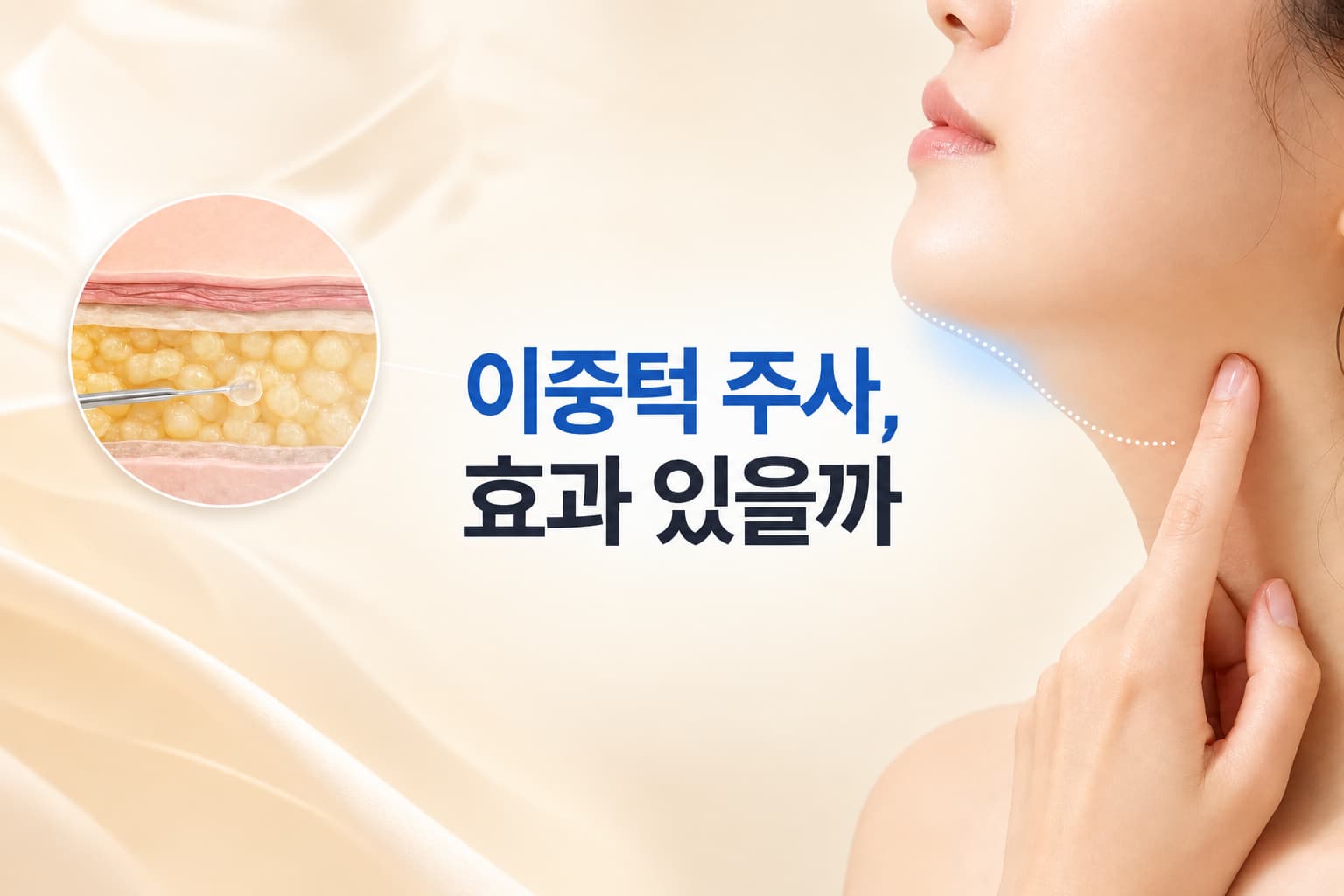 이중턱 주사 효과, 어떤 경우에 기대할 수 있을까_적합한 대상과 유지기간